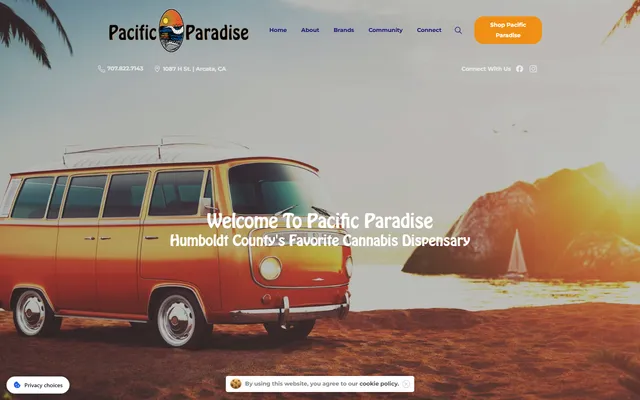 Pacific Paradise website